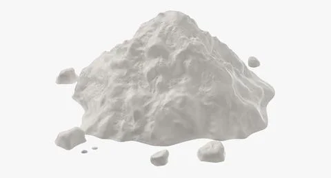 Loose Pile of Cocaine 3D Model