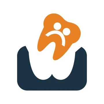 Loose teeth icon. Simple editable vector graphics. Illustrazione stock