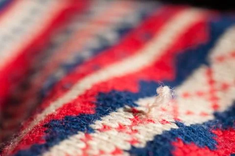 A loose thread Foto stock