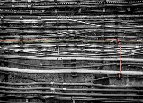 Loose wire Stock-Fotos