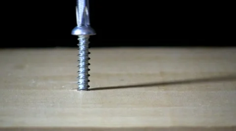 Loosen screw by hand Stock Footage 10599860