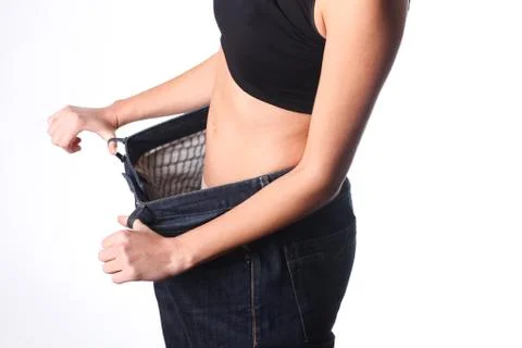 Loosing weight. Diet. Stock Photos