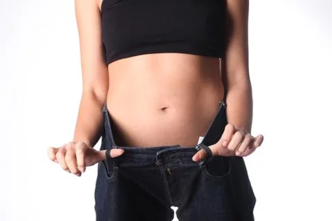 Loosing weight. Diet. Stock-Fotos