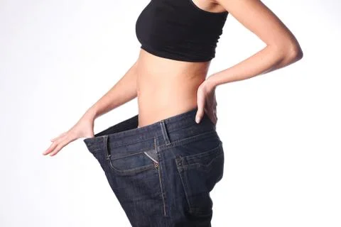 Loosing weight. Diet. Stock Photos