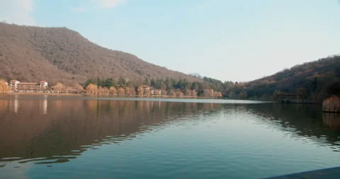 Lopota Lake View Stock Footage 254412253