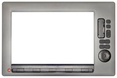 Loran radar cutout Stock Photos