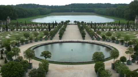 L'Orangerie - Versailes Garden Vídeos de archivo 40337525