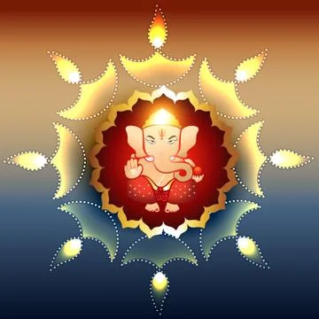 Lord ganesh Stock Illustration