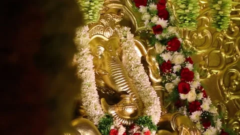 Lord Ganesha Stock Footage 138583369
