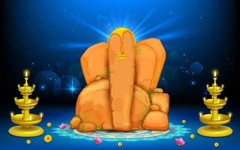 Lord Ganesha Stock Illustration