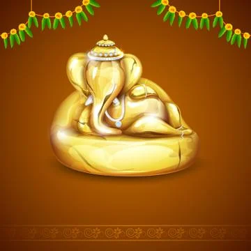 Lord Ganesha Stock Illustration