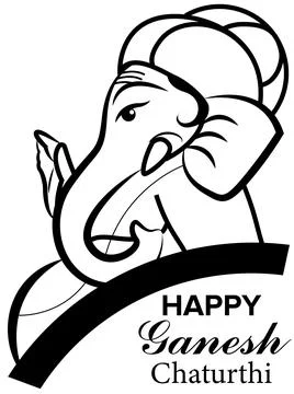 Lord Ganesha Stock Illustration