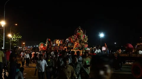 Lord Ganesha Statue At Hyderabad India 