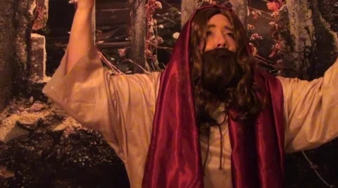 The Lord Jesus Christ Stock Footage 54445610