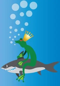 Lord of the sea Stock Illustration