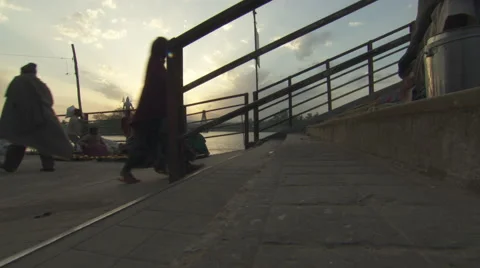 Lord Shiva &amp; Ganges Stock Footage 40382005