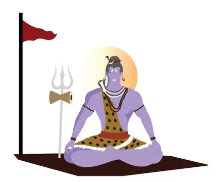 Lord shiva Stock-Illustration