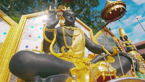 Lord Shiva slow Stockbeeldmateriaal 340873931