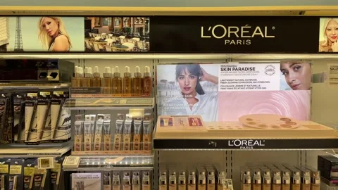 L'Oreal products Stock-Footage 171726706