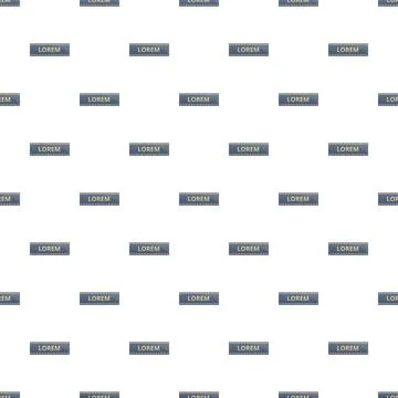 Lorem ipsum text pattern on a seamless white background Illustrazione stock