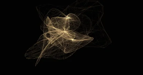 Lorenz Shape Loop Stock Footage 156496010