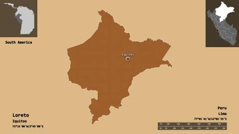 Loreto, region of Peru. Previews. Pattern 스톡 일러스트