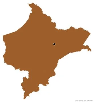 Loreto, region of Peru, on white. Pattern 스톡 일러스트