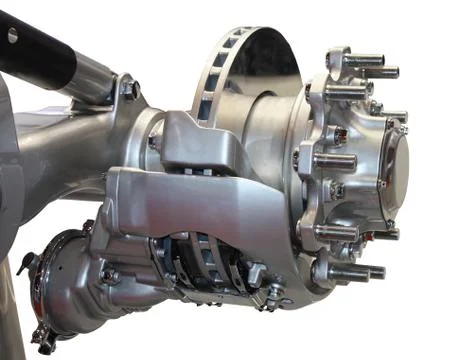 Lorry Brake. Stock Photos