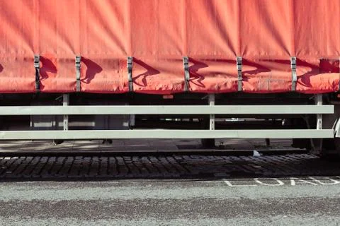 Lorry cover Foto stock