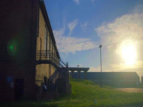 Lorton Prison At Dusk Video stock 75755534