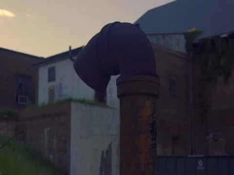 Lorton Prison Pipe Stock Footage 75799323