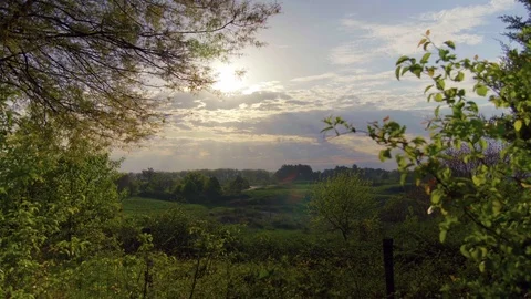 Lorton Virginia fields Stock Footage 77417664