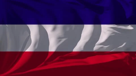 Los Altos Flag Loop Stock Footage 295728626