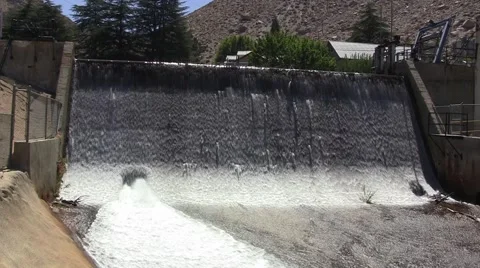 Los Angeles Aqueduct Stock Footage 47886571