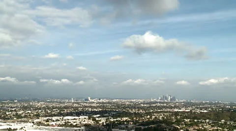 Los Angeles basin timelapse Stock Footage 24203427