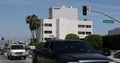 Los Angeles Beverly Hills Cars Traffic Jam on Busy Santa Monica Boulevard Day LA 4k or 4k+ Resolution