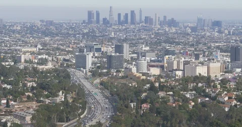 Los Angeles city Video stock 100556853