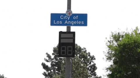 Los Angeles City Limits Sign