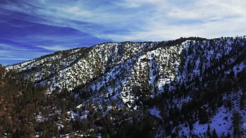 Los Angeles Crest Drone two Stock-Footage 230856024