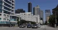 Los Angeles Downtown LA Corporate Office Towers South Grand Avenue Cars Traffic 4k or 4k+ Resolution