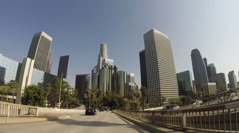 Los Angeles Drive Stockbeeldmateriaal 58852277
