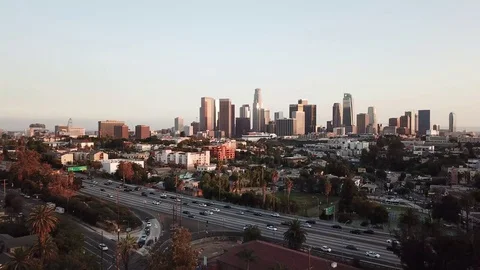 Los Angeles Stock Footage 123558258