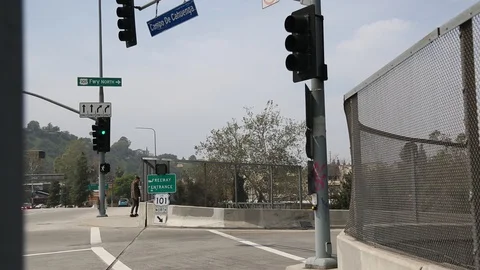 Los Angeles Freeway- Day Video stock 88160219