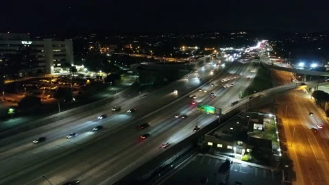 Los Angeles Freeway Stock Footage 160383497