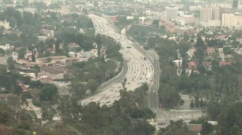 Los Angeles Freeway Time Lapse #1 (Loopable) Vidéo 101090