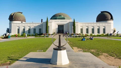 Los Angeles Griffith Observatory Timelapse 4K HD Video stock 77079704