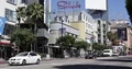 Los Angeles Hollywood with Cars Traffic on Vine Street Commuters Commuting Day 4k or 4k+ Resolution