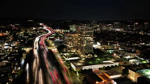 Los Angeles Hyperlapse Stock Footage 219558360
