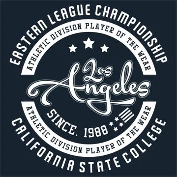 Los angeles Stock Illustration