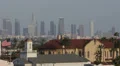 Los Angeles LA Downtown Skyline Hollywood Corporate Skyscrapers Office Towers US HD Footage